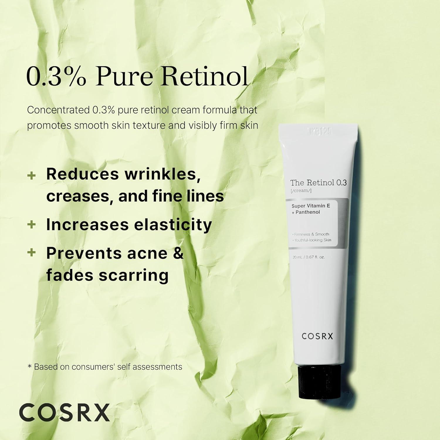 COSRX The Retinol 0.3 Cream 20ml-thekimyoung.com