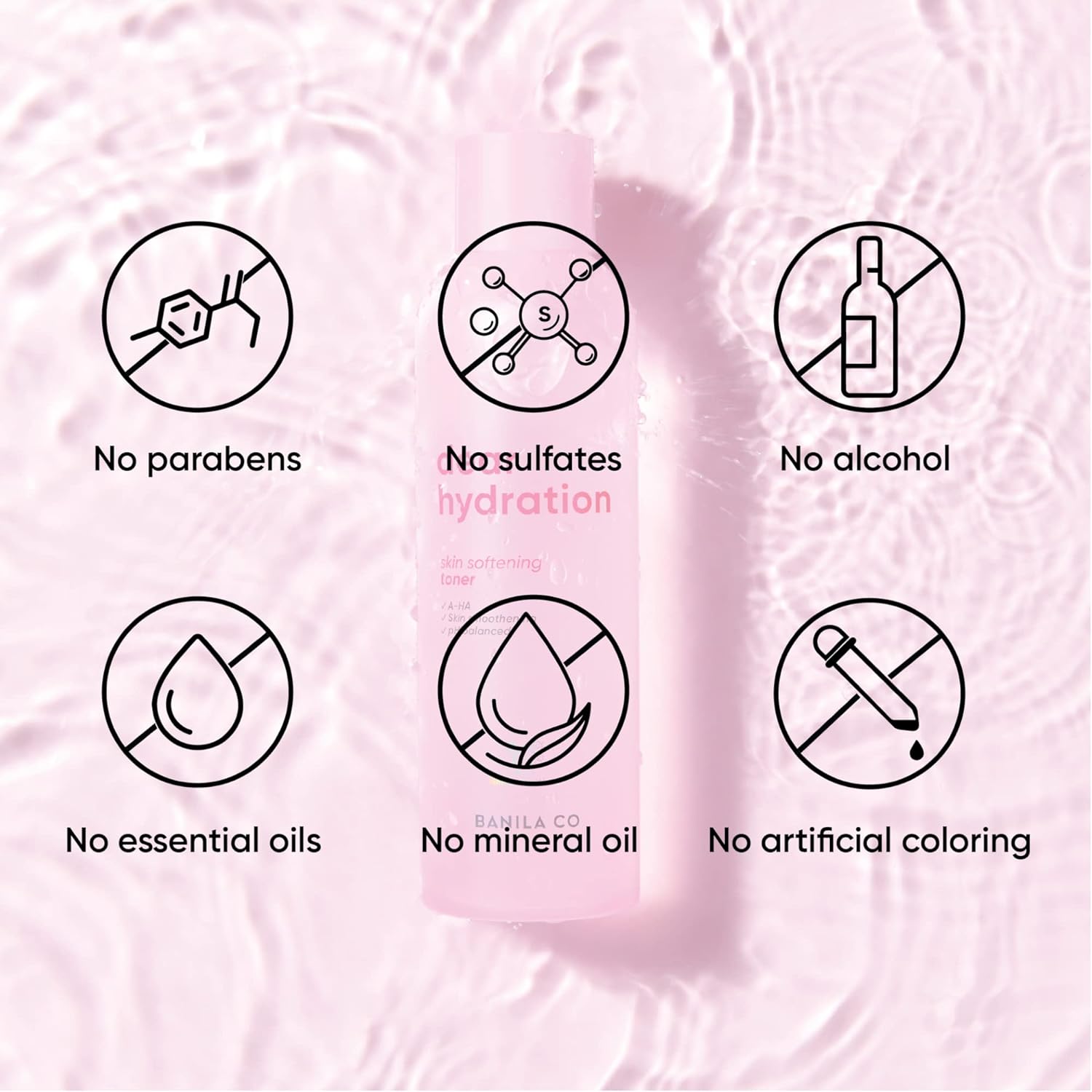 BANILA CO Dear Hydration Skin Softening Toner Toner BANILA CO