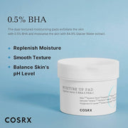 COSRX One Step Moisture Up Pad 70 Sheets-thekimyoung.com