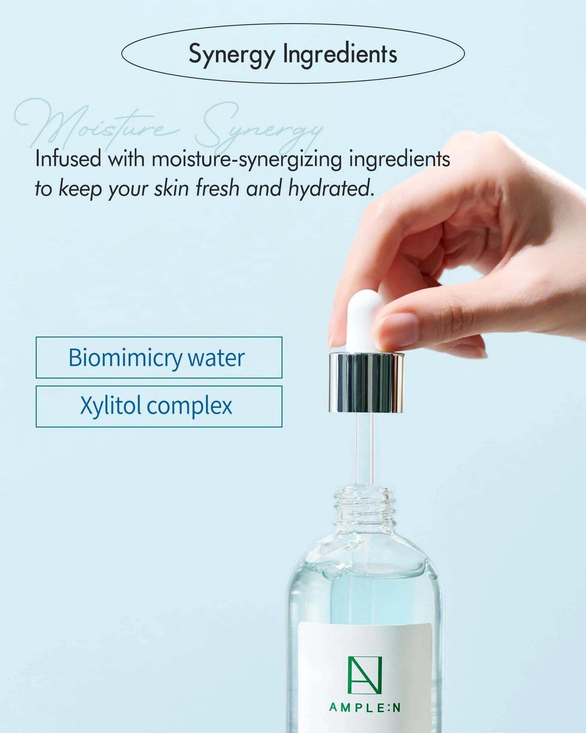 AMPLE:N Hyaluron Shot Light Ampoule Jumbo 100ml-thekimyoung.com