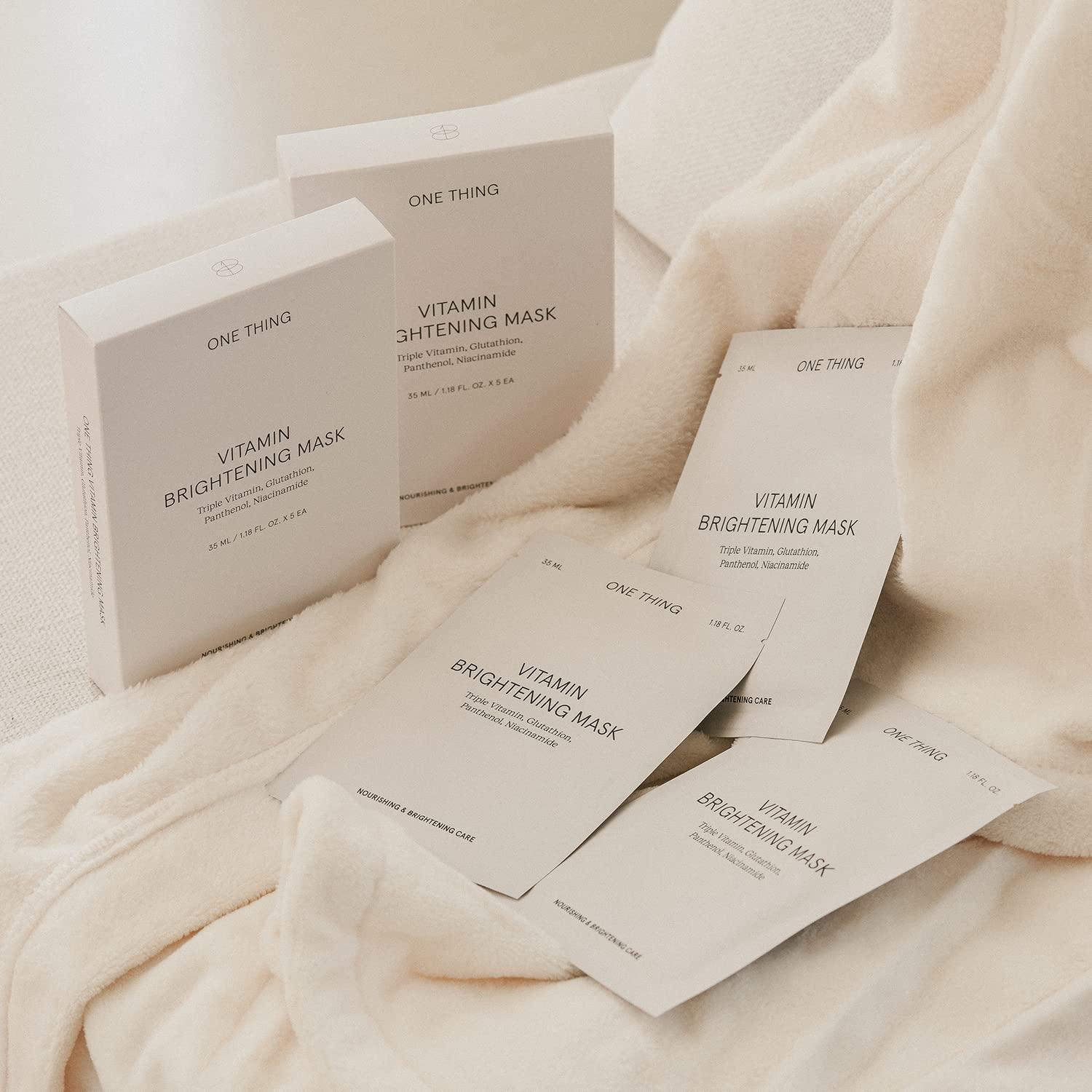 [ONE THING] Vitamin Brightening Mask 5Pc-thekimyoung.com