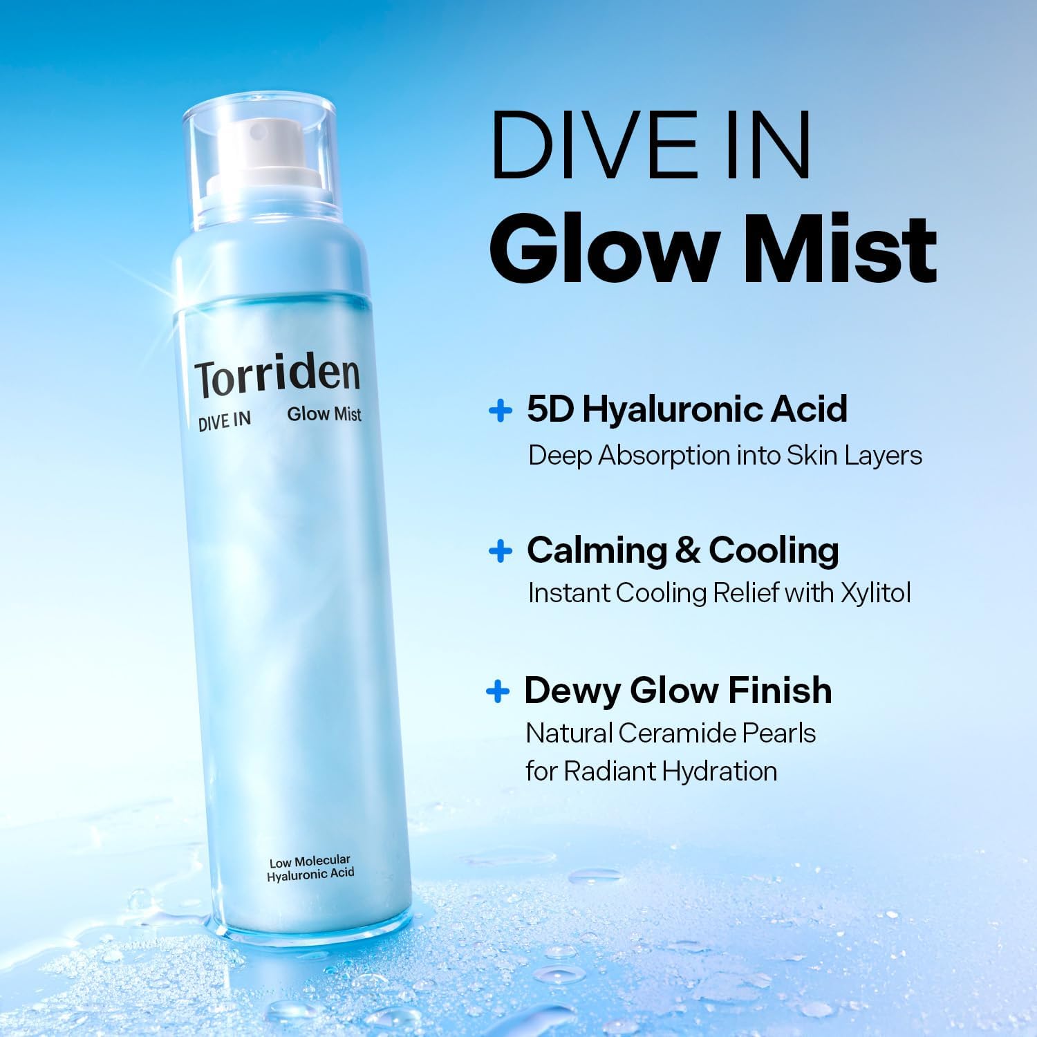 Torriden - DIVE IN Hyaluronic Acid Glow Mist (120ml)-thekimyoung.com