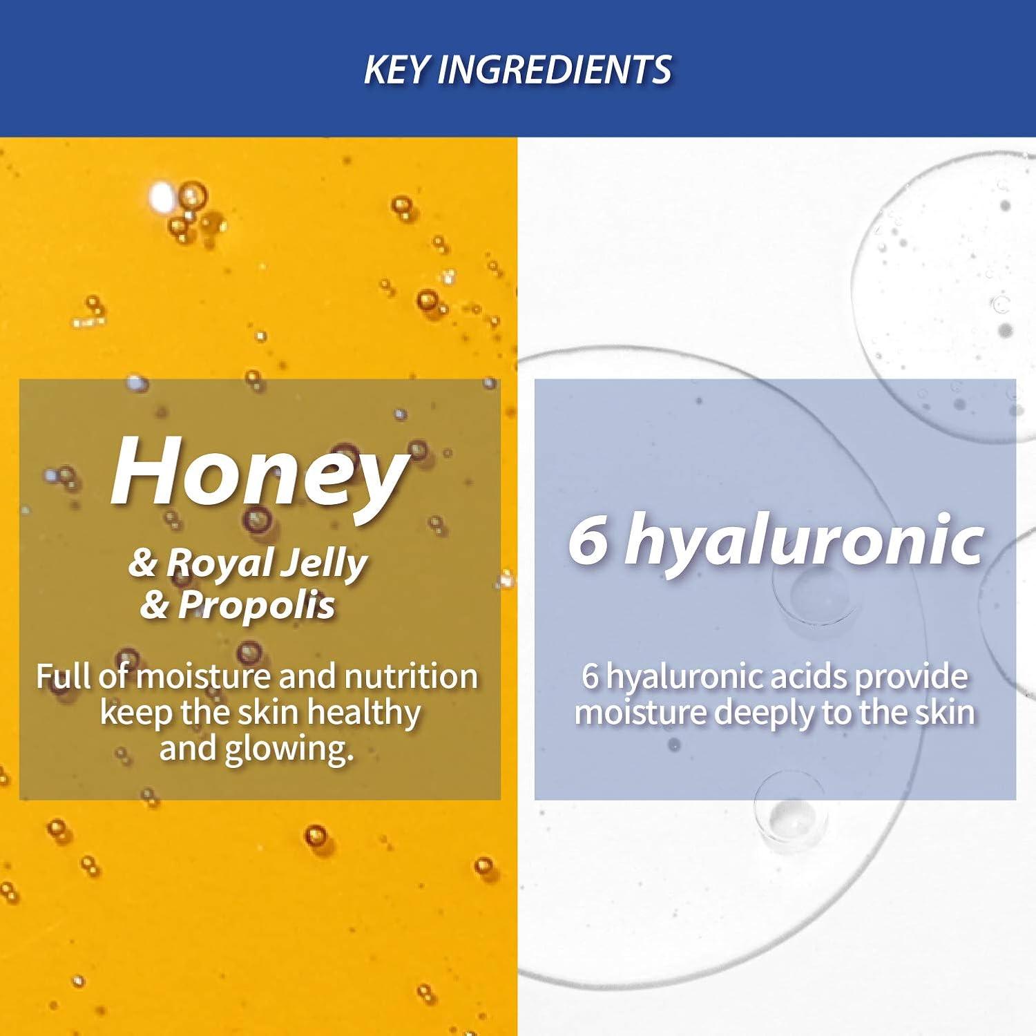 papa recipe Bombee Pepta Ampoule Honey Mask Pack Set 25g x 10 pcs-thekimyoung.com