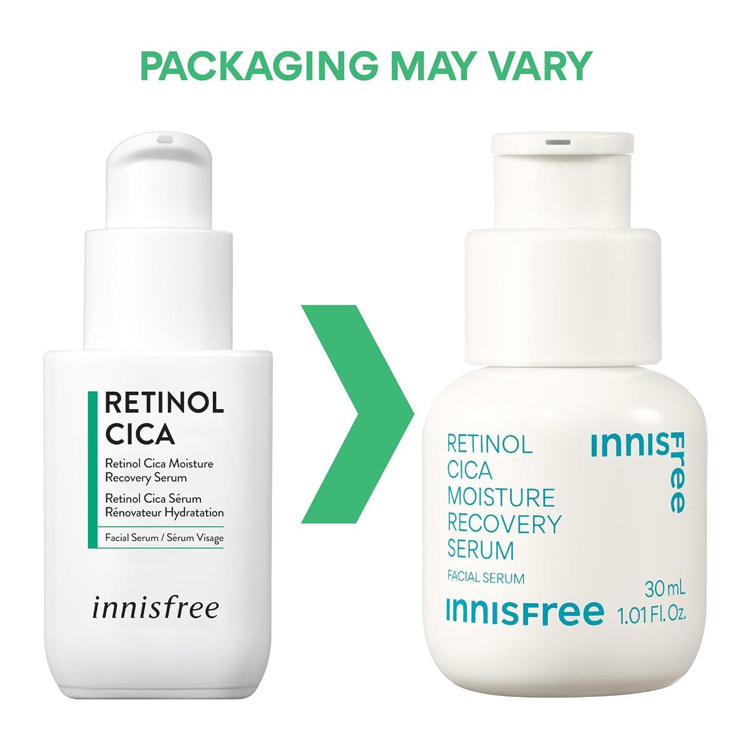 innisfree Retinol Cica Repair Ampoule - 15ml/30ml/50ml/80ml Ampoule innisfree
