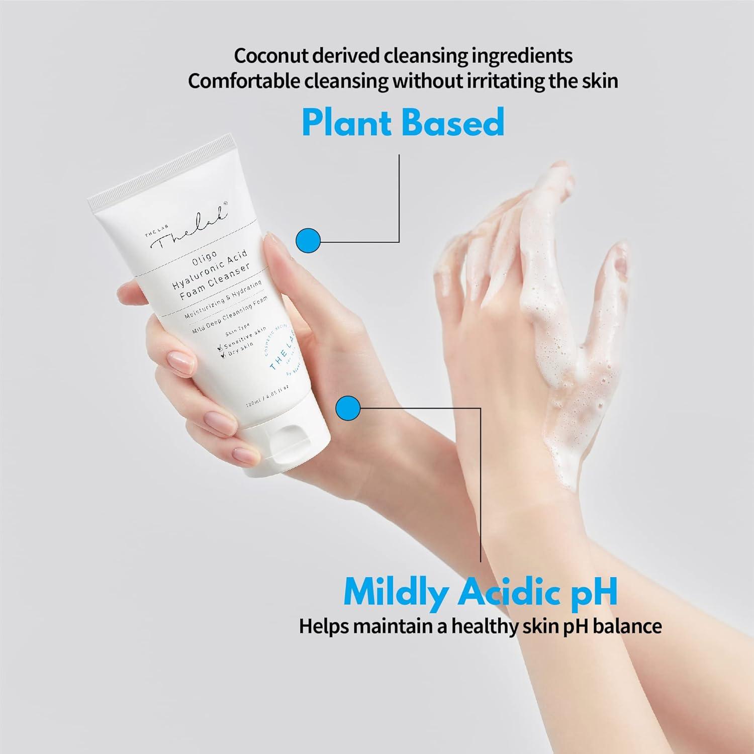 THE LAB by blanc doux - Oligo Hyaluronic Acid Foam Cleanser 120ml Cleansing Foam THE LAB by blanc doux