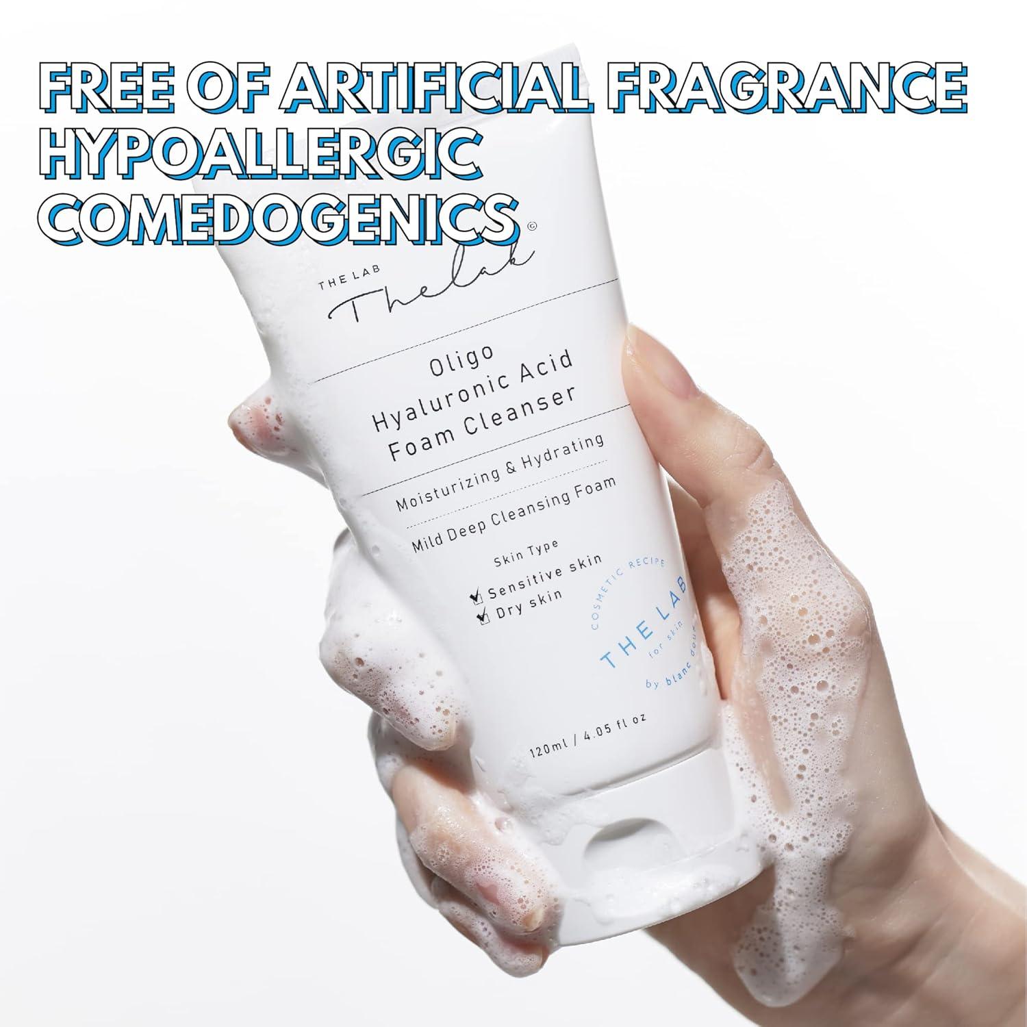 THE LAB by blanc doux - Oligo Hyaluronic Acid Foam Cleanser 120ml Cleansing Foam THE LAB by blanc doux