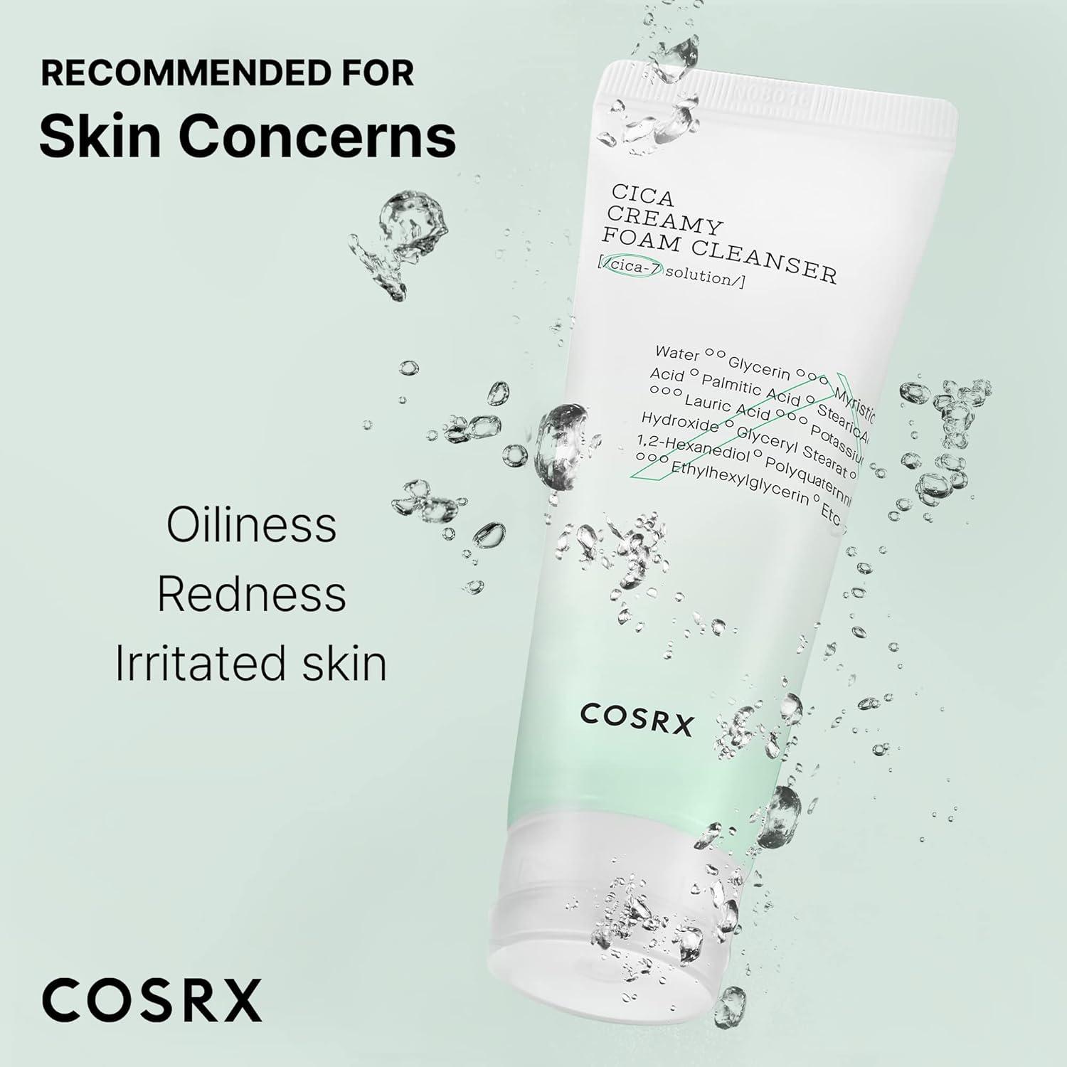 COSRX Pure Fit Cica Creamy Form Cleanser 150ml-thekimyoung.com