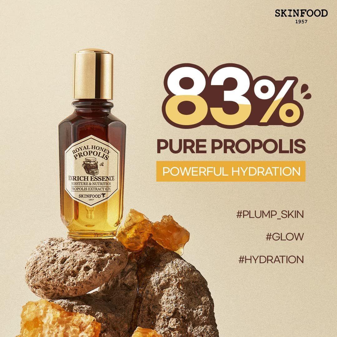 SKINFOOD Royal Honey Propolis Enrich Essence 50ml-thekimyoung.com