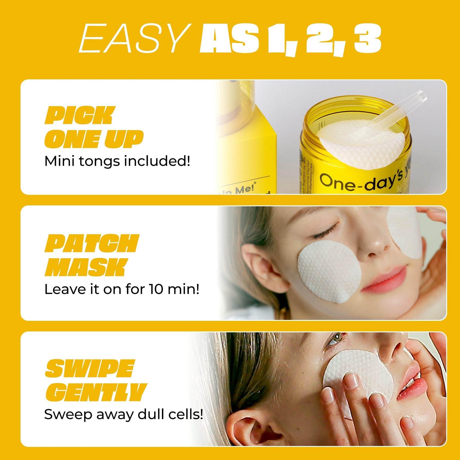 One-day's you Help Me Honey-C Pad 125ml(60pads)-thekimyoung.com