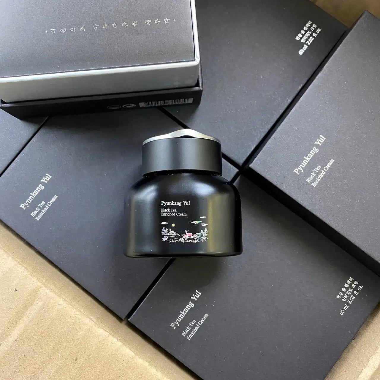 Pyunkang Yul Black Tea Enriched Cream 60ml Face Cream Pyunkang Yul