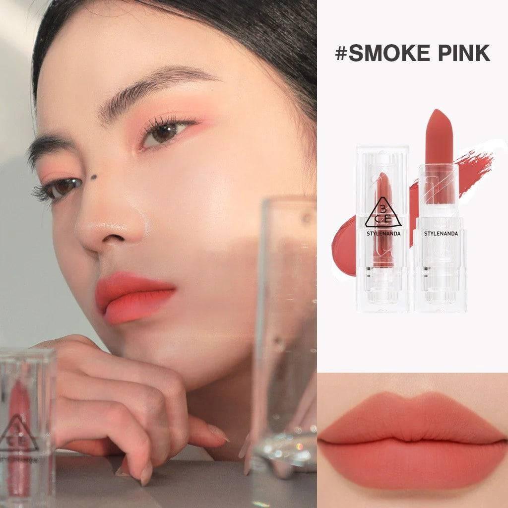 3CE Soft Matte Lipstick 3.5g (10 Colors) Lipstick 3CE #Smoke Pink