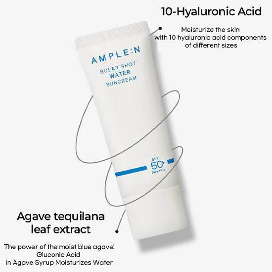 AMPLE:N Solar Shot Water SunCream 40ml SPF 50+ PA++++-thekimyoung.com