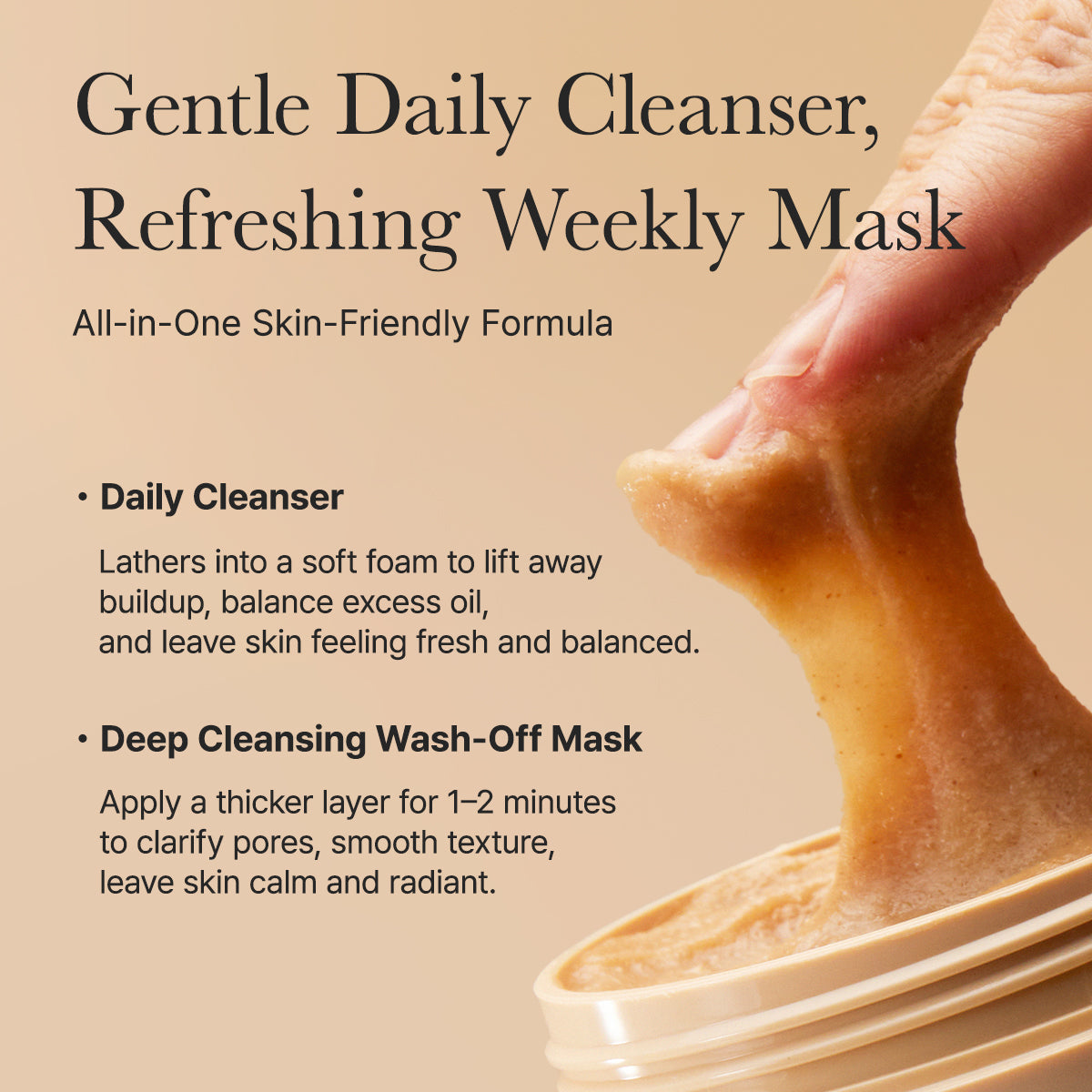 Arencia - Calendula Rice Mochi Cleanser (120g)-thekimyoung.com