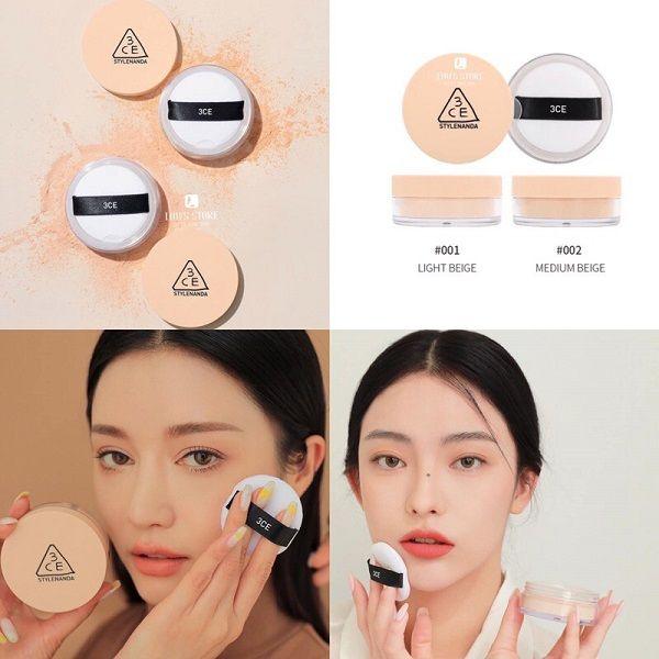 3CE Natural Finish Loose Powder 8.5g-thekimyoung.com