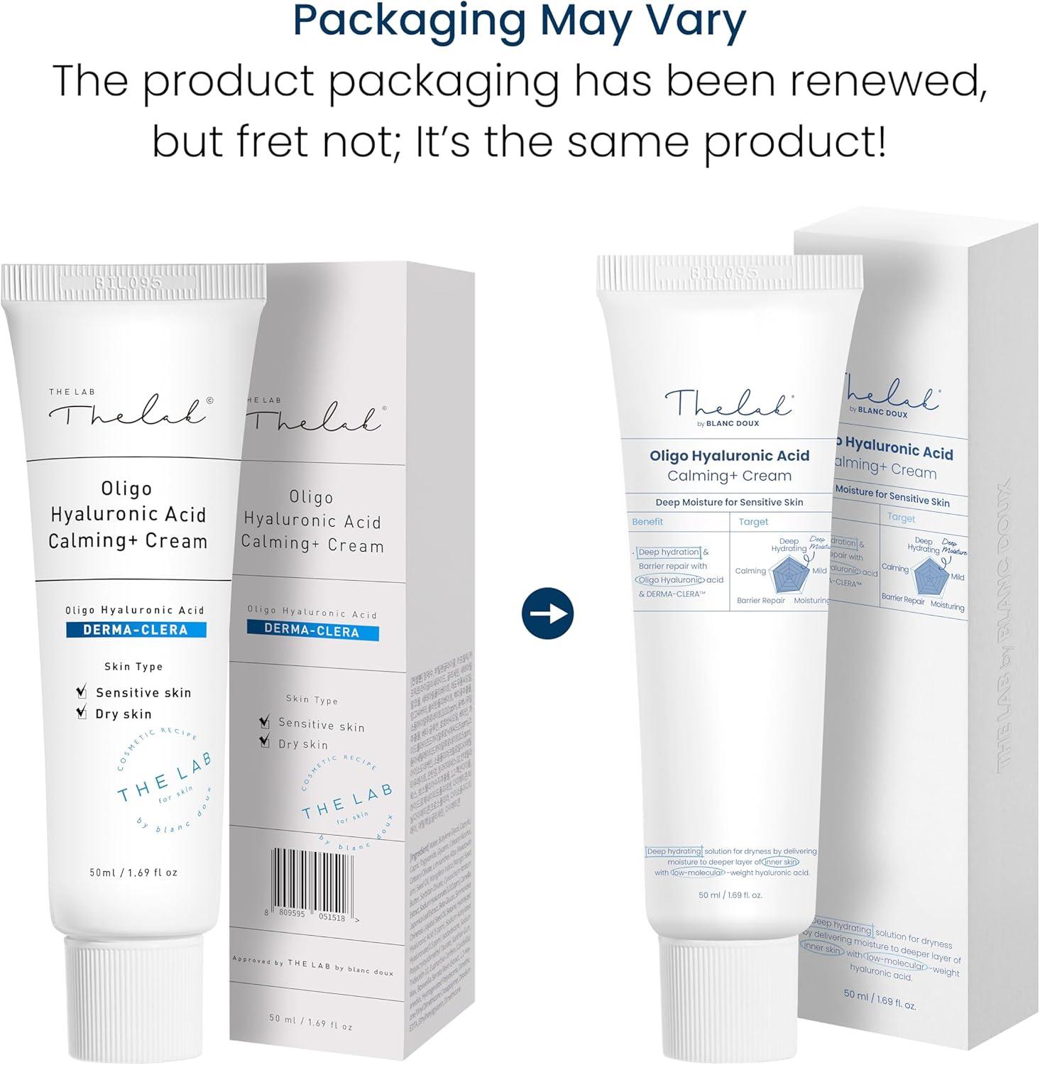 THE LAB by blanc doux - Oligo Hyaluronic Acid Calming+ Cream 50ml Face Cream THE LAB by blanc doux