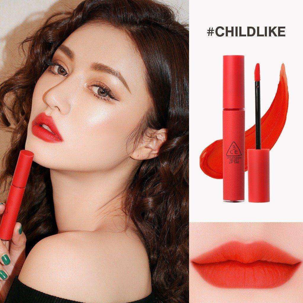 3CE Velvet Lip Tint 4g #CHILDLIKE-thekimyoung.com