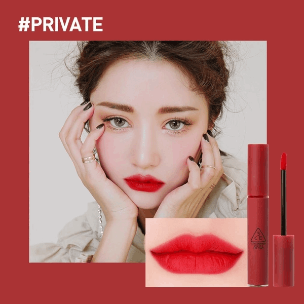 3CE Velvet Lip Tint 4g #PRIVATE-thekimyoung.com