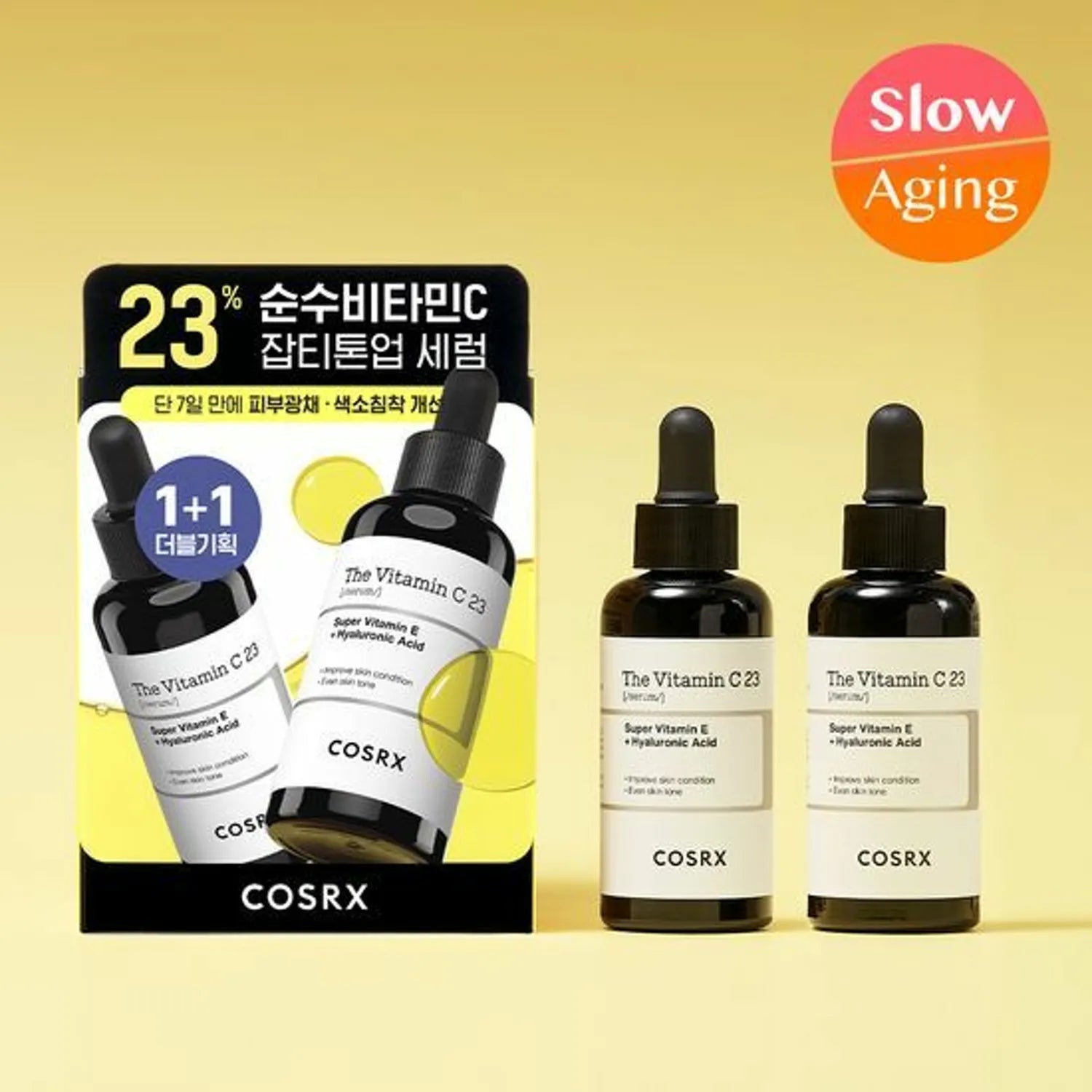 COSRX The Vitamin C 23 Serum 20ml Double Pack (20ml + 20ml) Face Serum COSRX