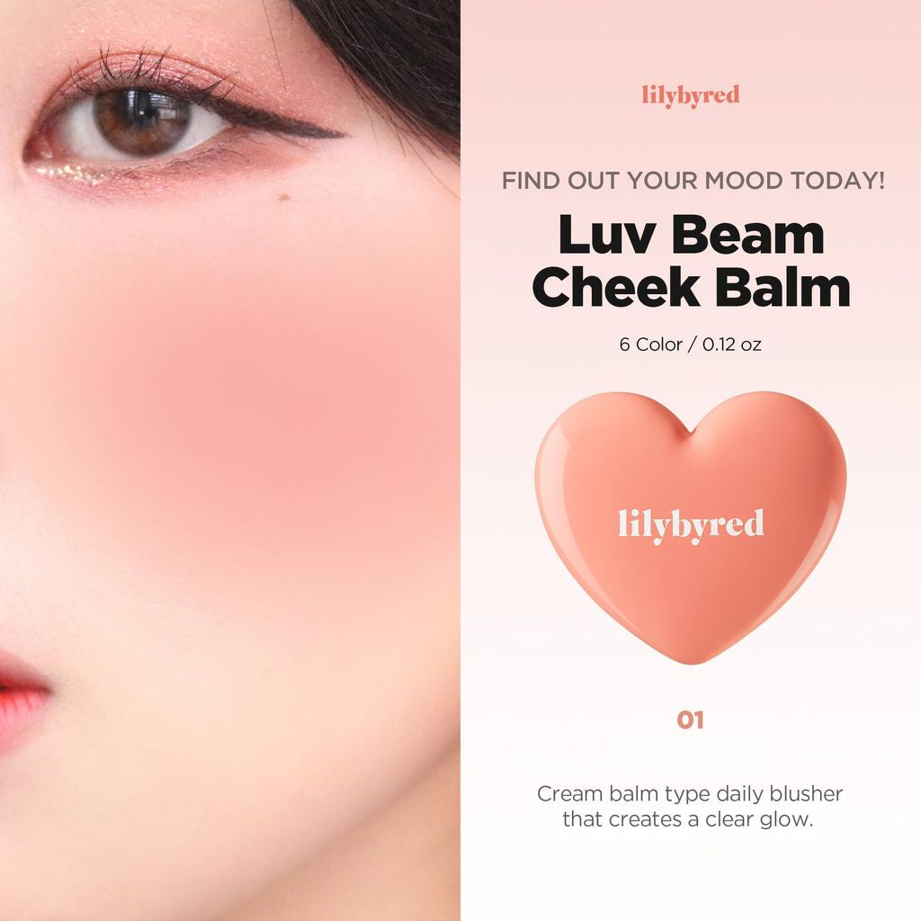 lilybyred Luv Beam Cheek Balm 3.5g-thekimyoung.com