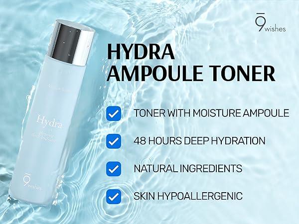 9wishes Hydra Ampule Toner 150ml Toner 9wishes