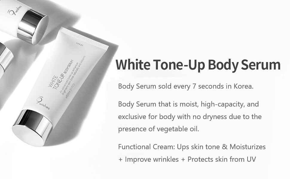 9wishes White Tone-Up Body Serum Body Lotion 9wishes