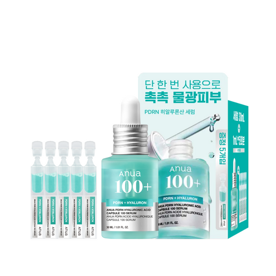 Anua Pdrn Hyaluronic Acid Capsule Serum 30ml +1ml x 5ea-thekimyoung.com