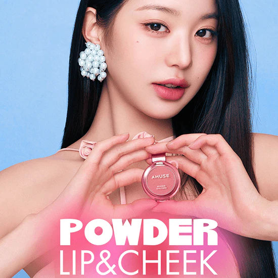 AMUSE Powder Lip & Cheek (12 Colors)-thekimyoung.com