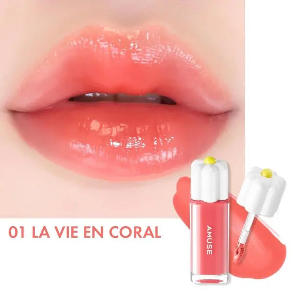 AMUSE Dew Tint - Velvet Finish Lip Tint (12 Colors)-thekimyoung.com