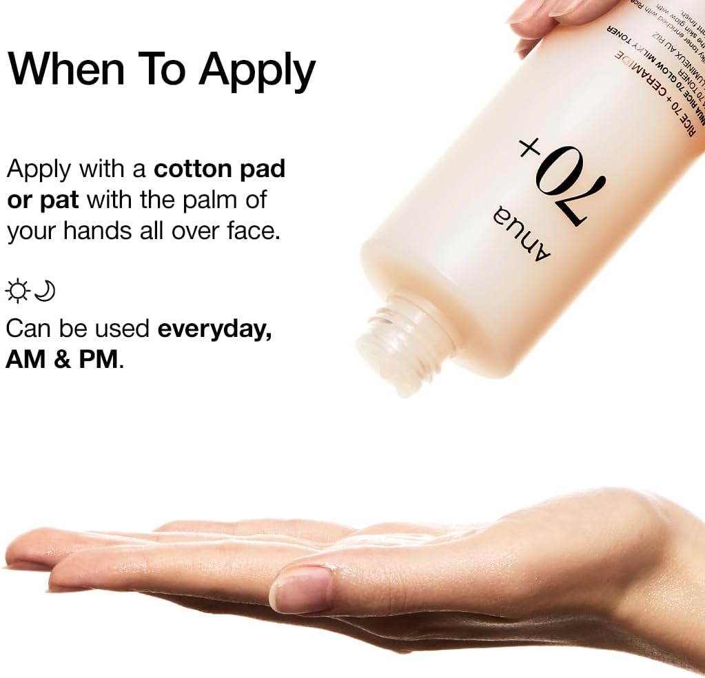 Anua Rice 70 Glow Milky Toner 250ml-thekimyoung.com