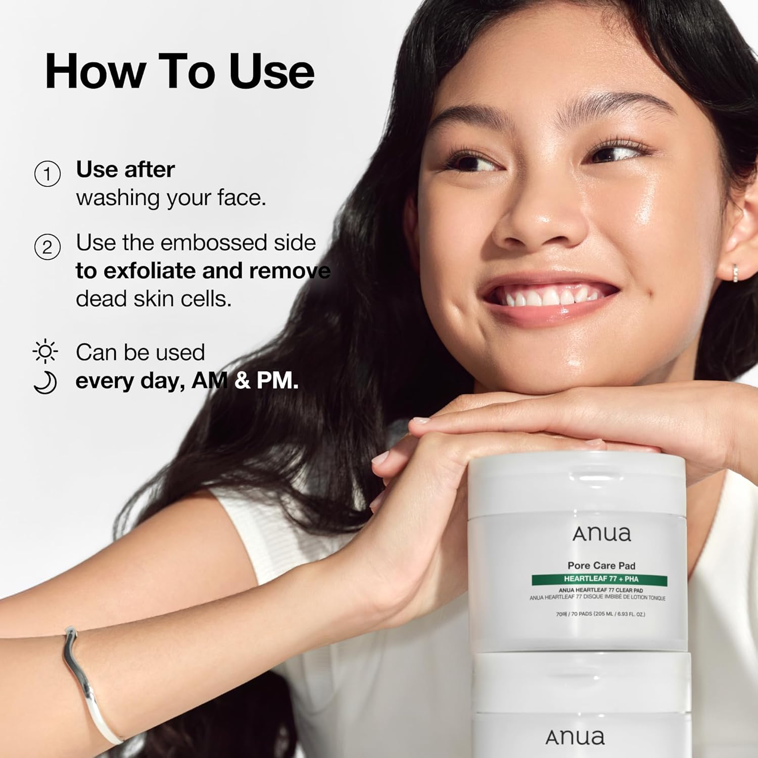 Anua Heartleaf 77 Cleansing Pad 70ea (150ml)-thekimyoung.com