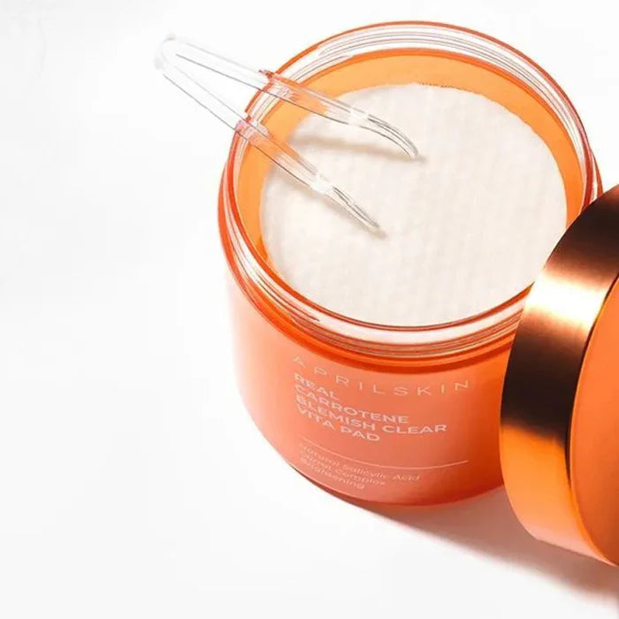 APRILSKIN Carrotene Clarifying Vita Pads 135g Toner Pad APRILSKIN