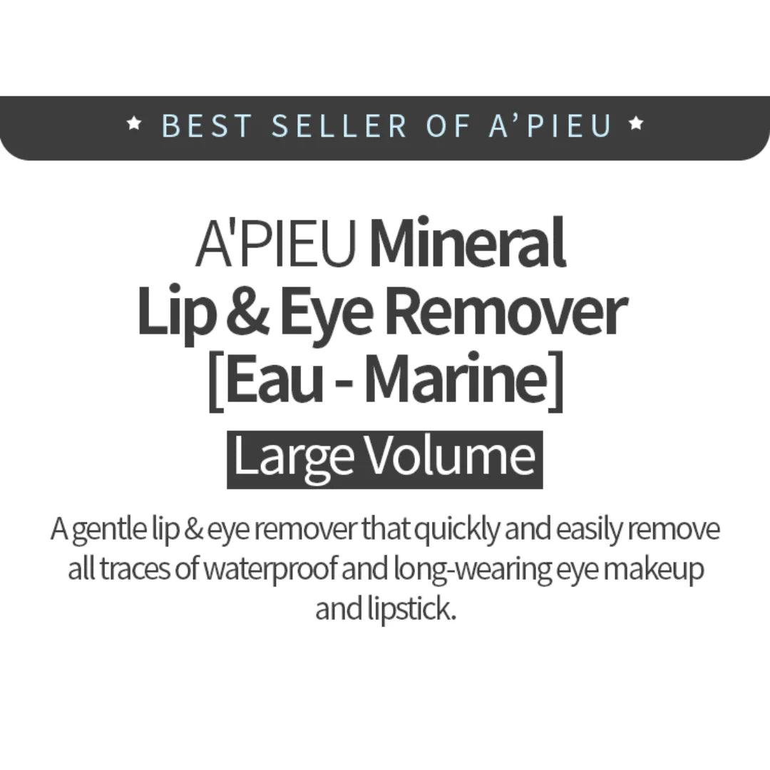 A'pieu MINERAL LIP AND EYE REMOVER EAU-MARINE-thekimyoung.com
