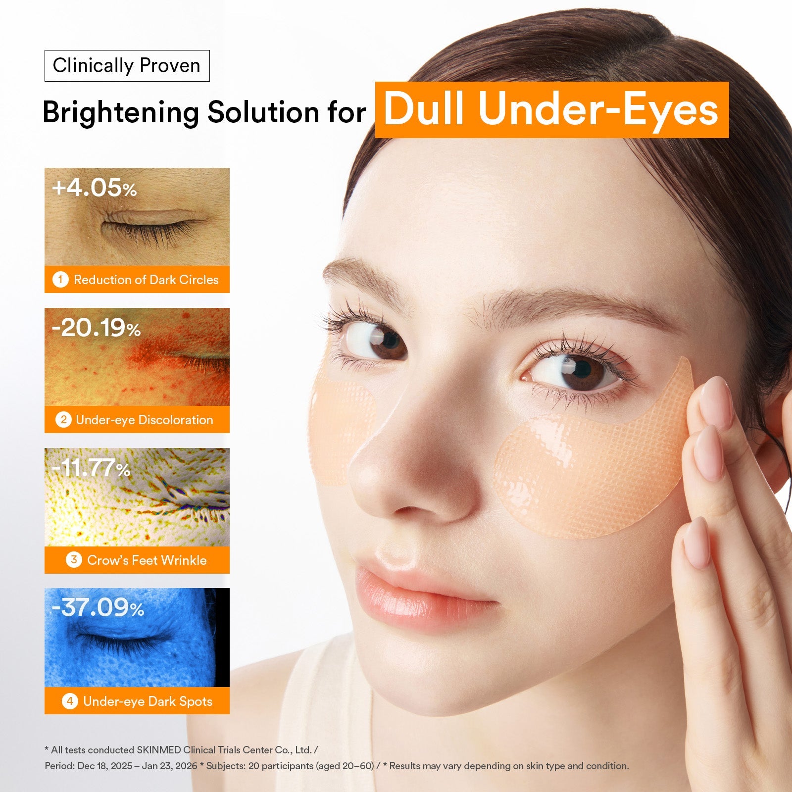 Abib - Glutathione kojic acid eye patch Vita jelly (60 Patches) [thekimyoun.com]
