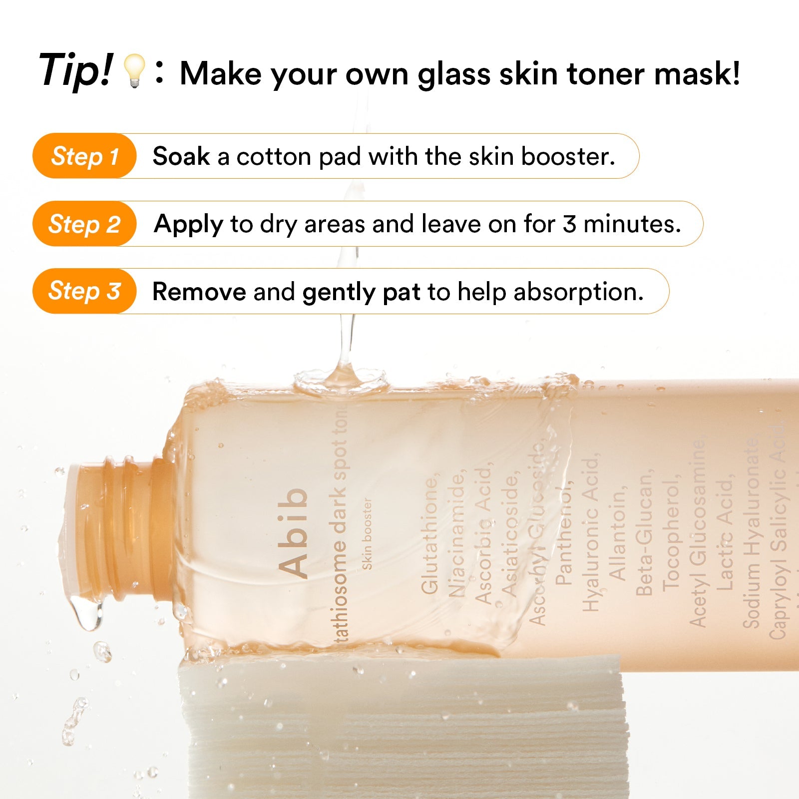 Abib - Glutathiosome dark spot toner Skin booster (200ml)-thekimyoung.com