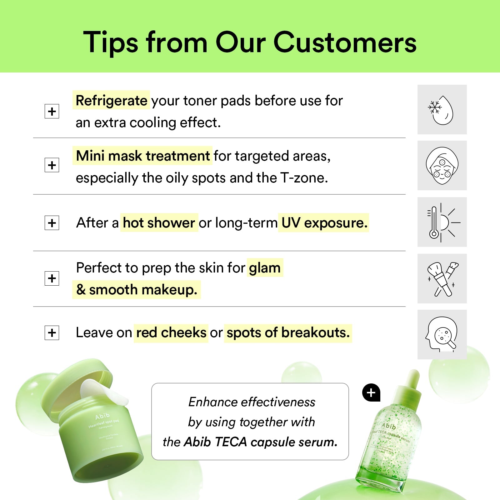 Abib Heartleaf spot pad Calming touch 150ml(80 pads)-thekimyoung.com