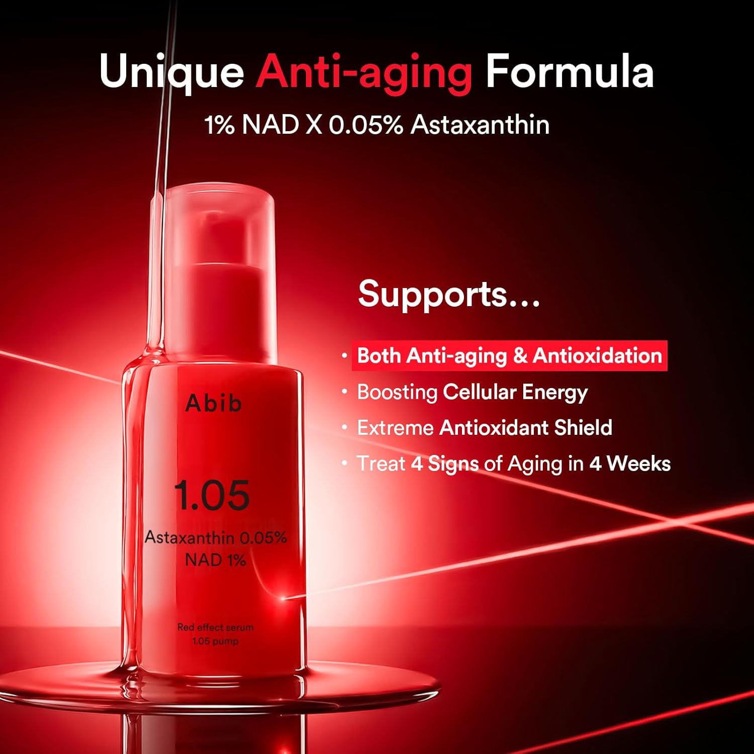 Abib - Red effect serum 1.05 pump (30ml)-thekimyoung.com