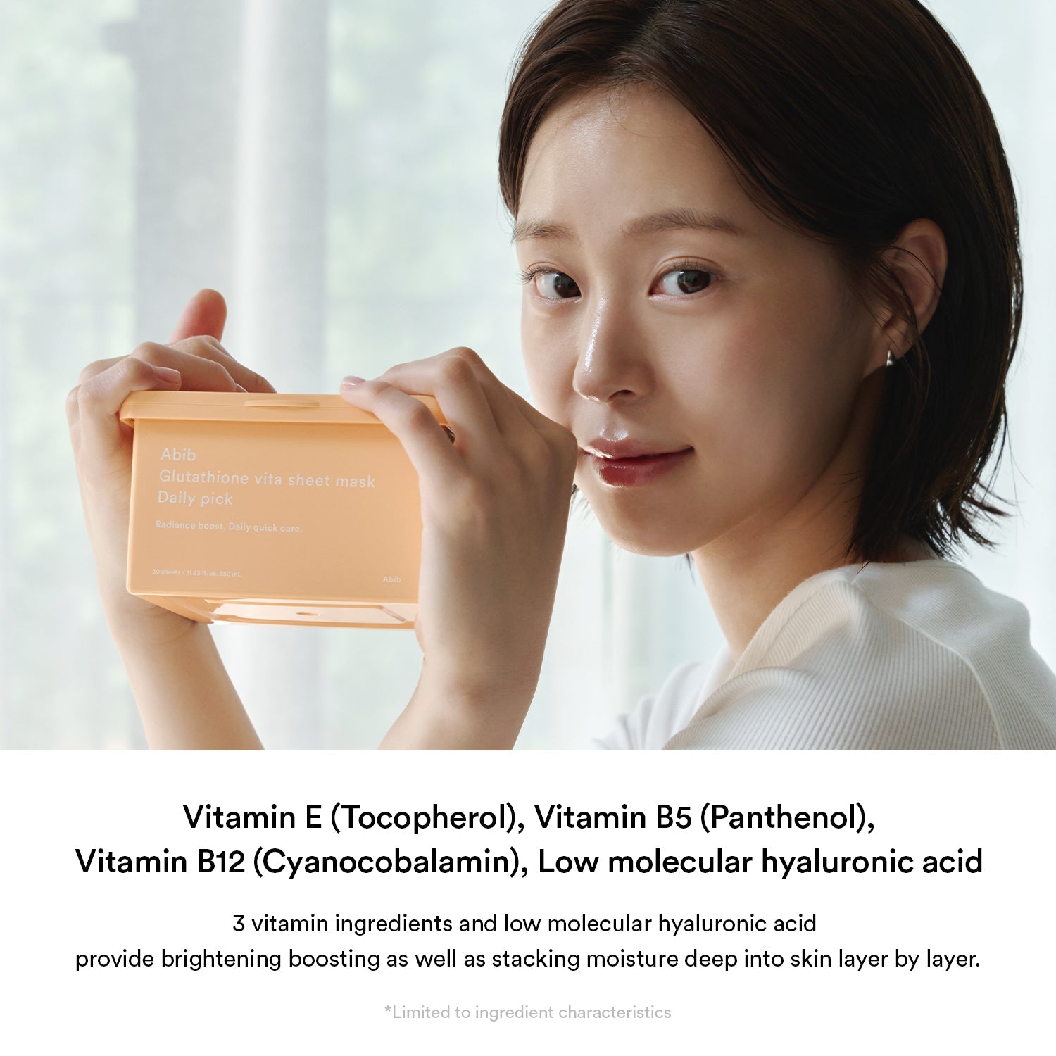 Abib - Glutathione Vita Sheet Mask Daily Pick (30 Sheets)-thekimyoung.com