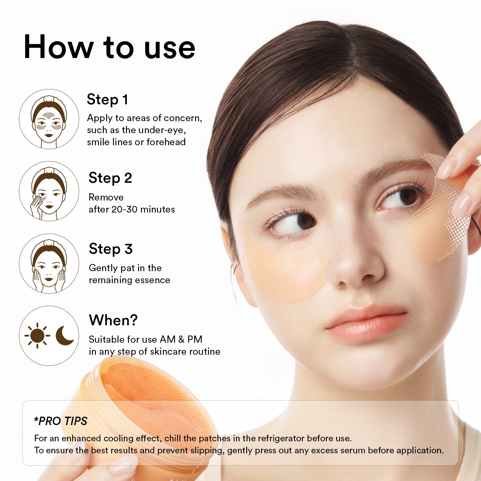 Abib - Glutathione kojic acid eye patch Vita jelly (60 Patches) [thekimyoun.com]