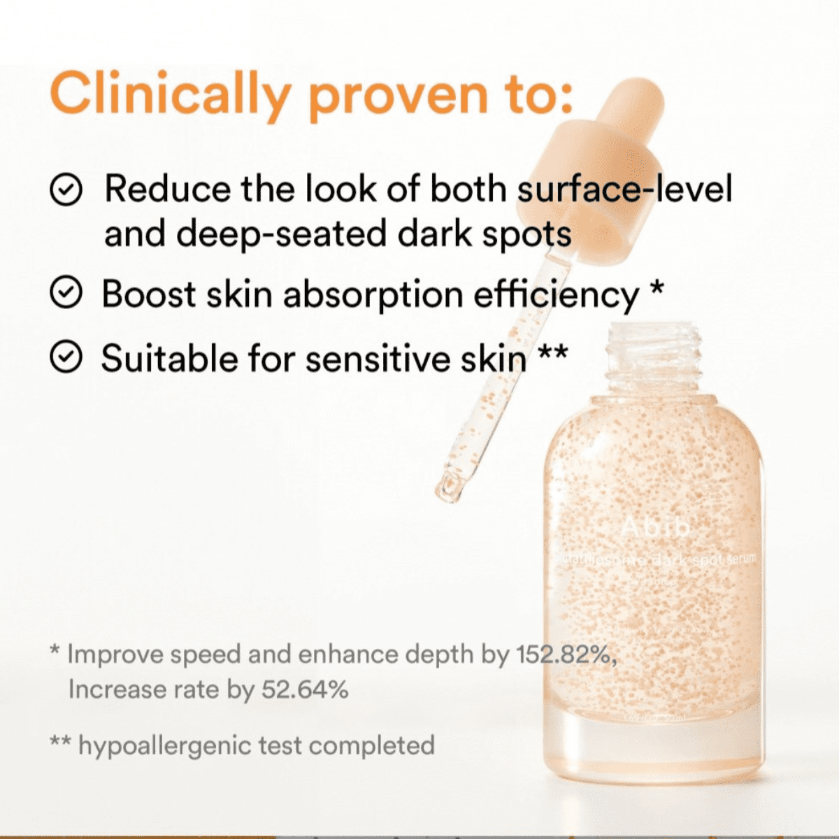 Abib Glutathiosome dark spot serum Vita drop 50ml Face Serum Abib