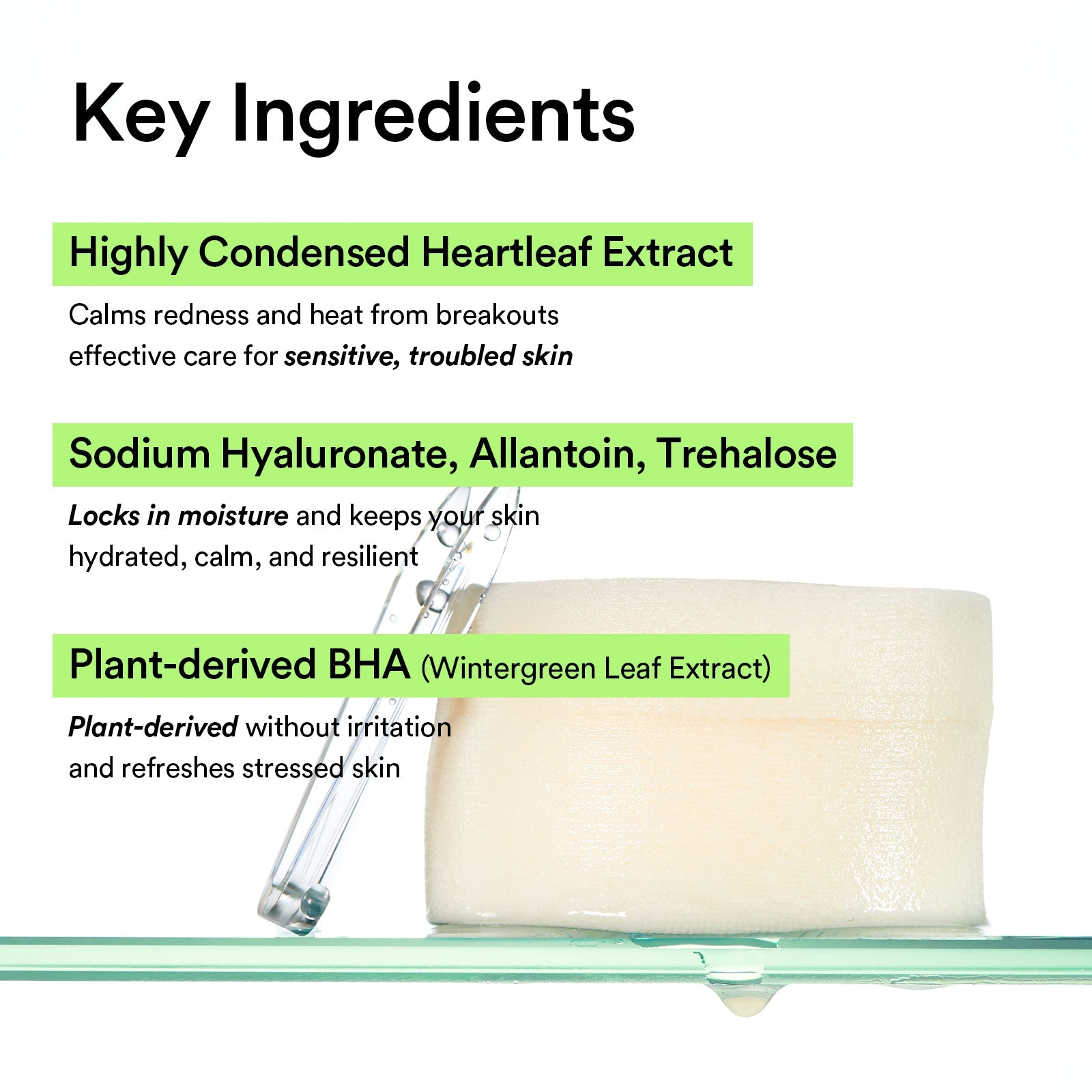 Abib Heartleaf spot pad Calming touch 150ml(80 pads)-thekimyoung.com