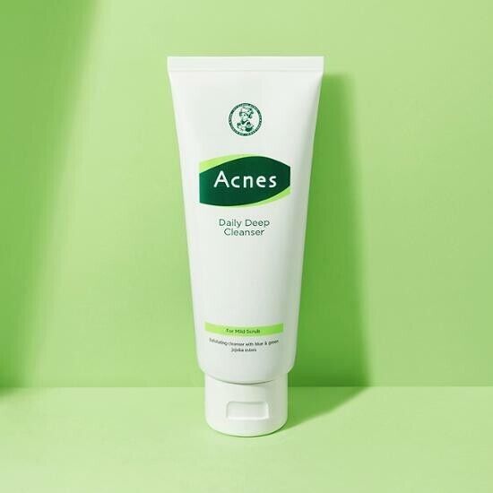 Acnes Daily Deep Cleanser 120g Face Scrub Acnes