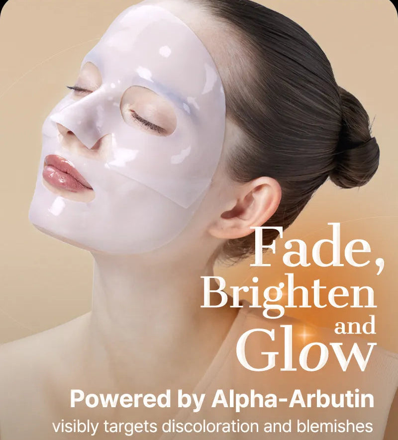 COSRX - The Alpha-Arbutin Discoloration Care Hydrogel Mask (3 Sheets)-thekimyoung.com
