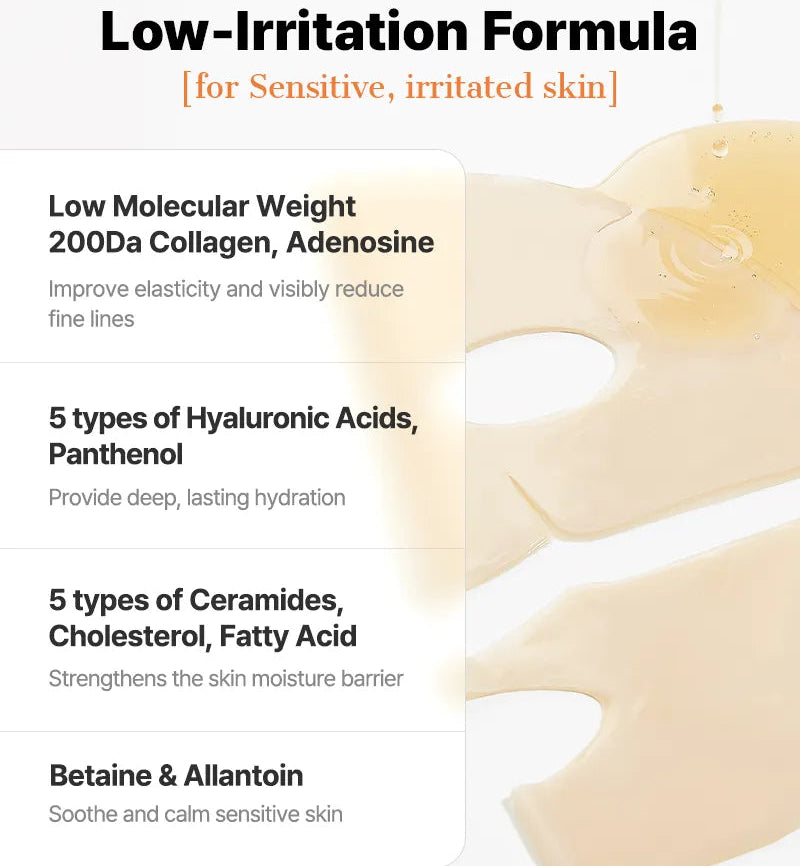COSRX - The Alpha-Arbutin Discoloration Care Hydrogel Mask (3 Sheets)-thekimyoung.com