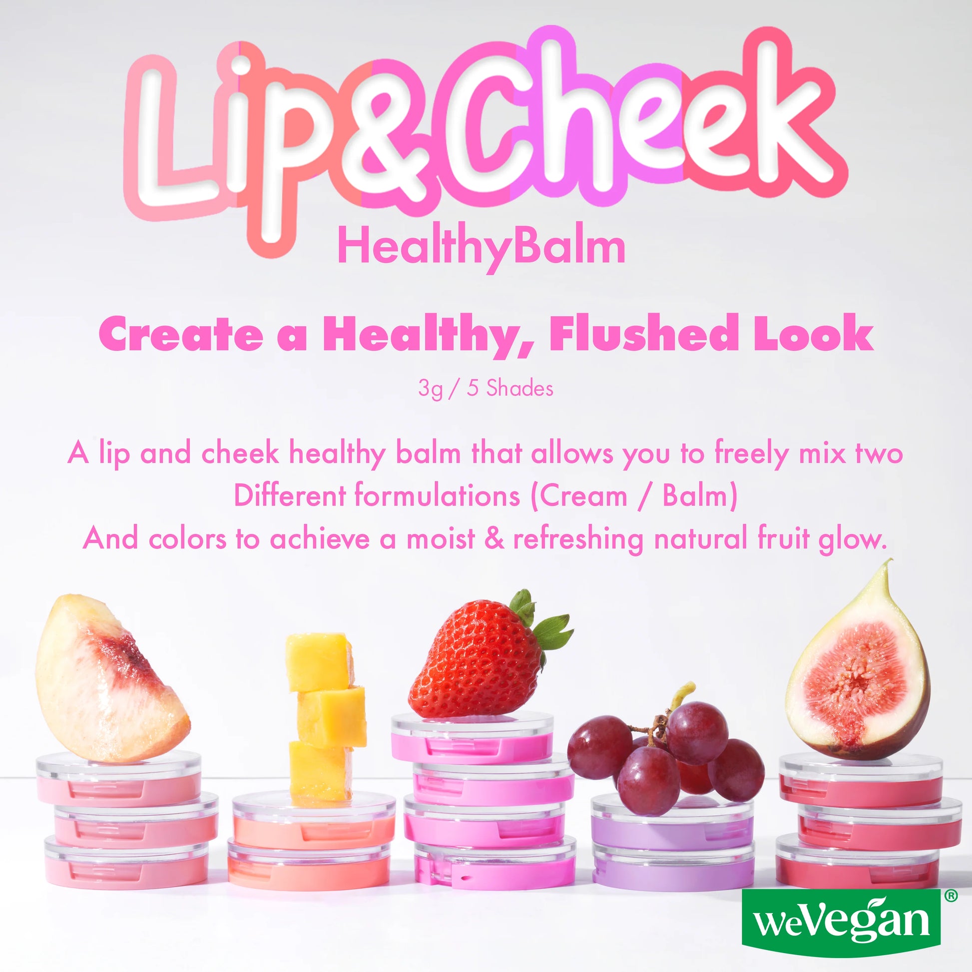 Amuse Lip and Cheek Healthy Balm (Choose 1 of 5) LIP BALM AMUSE