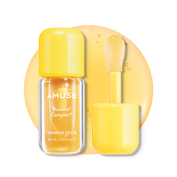 Amuse Banana Lip Oil (choose one of 8 types) Lip Oil AMUSE 03 Manuca Honey
