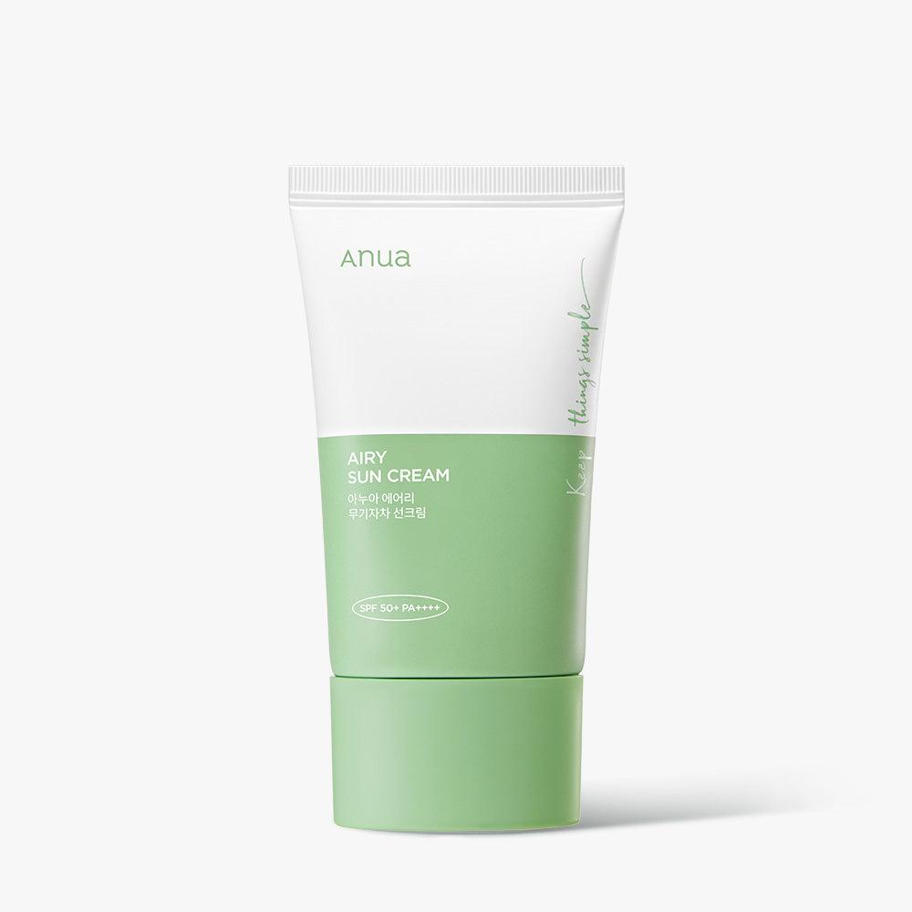 Anua Airy Sun Cream - SPF50+ for Sensitive Skin-thekimyoung.com