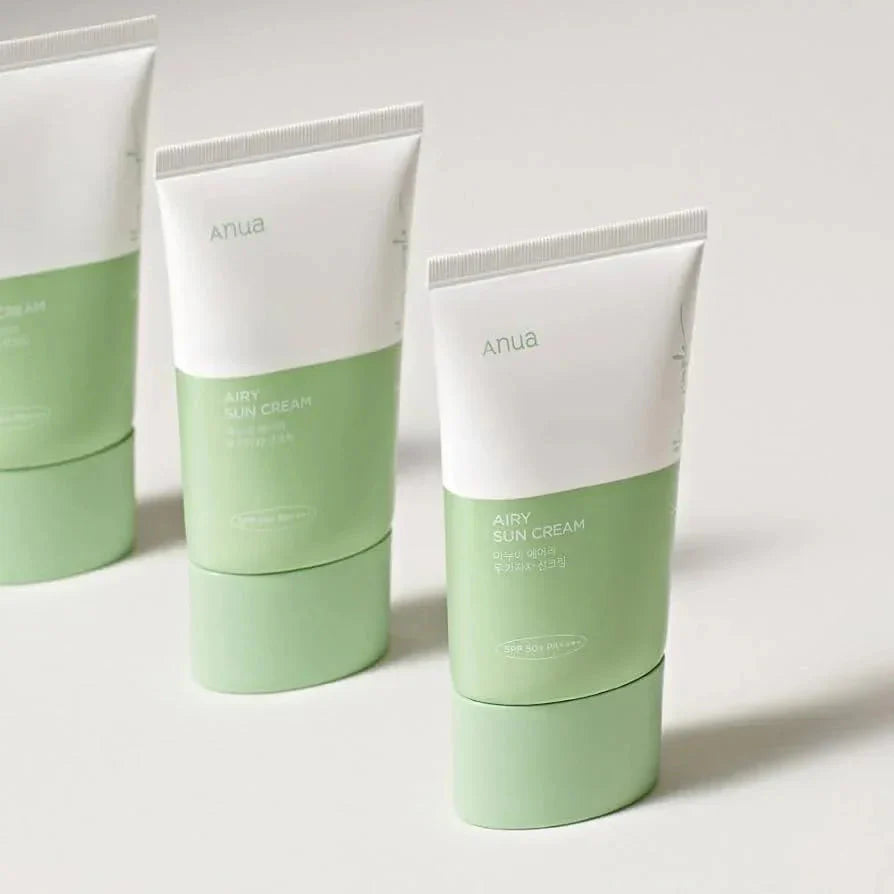 Anua Airy Sun Cream - SPF50+ for Sensitive Skin-thekimyoung.com
