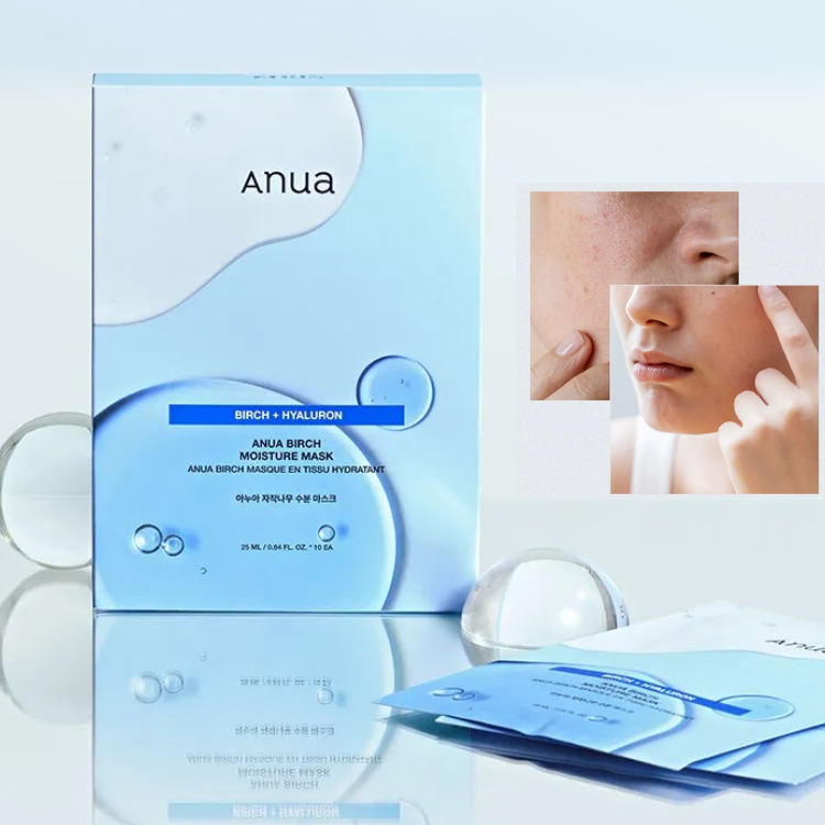Anua Birch Moisture Mask (25ml x 10ea)-thekimyoung.com