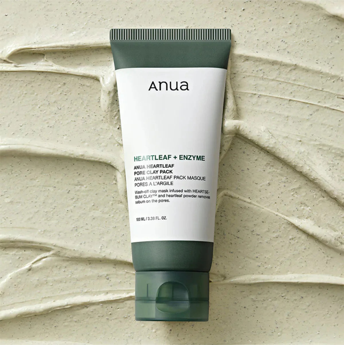 Anua Heartleaf Pore Clay Pack 100ml - Gentle Pore Cleansing-thekimyoung.com