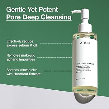 Anua Heartleaf Pore Control Cleansing Oil 200ml+200ml (Double Pack) CLEANSING OIL Anua